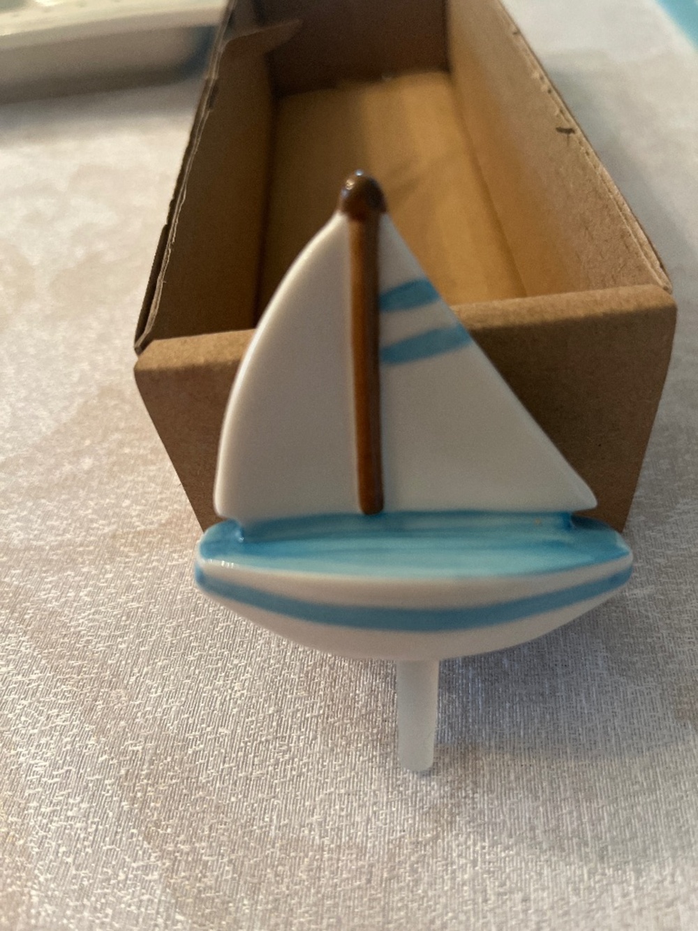 Nora Fleming mini Sailboat